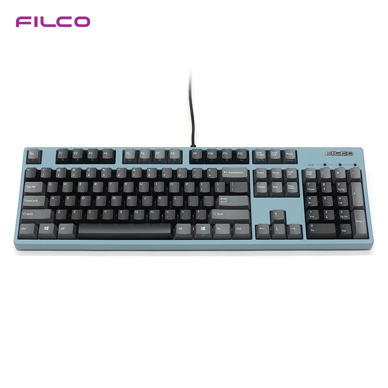 斐尔可（FILCO） 机械键盘 FKBN104MRL/ECSP2AG「104圣手二代」 晨曦绿 PBT多媒体版 红轴