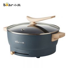 小熊（Bear） DHG-C50K5电火锅家用电炒锅多功能电热锅一体多用途锅宿舍电煮锅5L料理锅鸳鸯锅