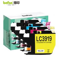 得印（befon） LC3919四色套装墨盒大容量适用兄弟MFC-J3930DW/3530DW/2330DW/2730DW打印机墨盒