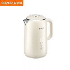 苏泊尔（SUPOR） SW-17S59A电水壶全自动恒温电热水壶316不锈钢内胆烧水壶一体无缝开水壶多段调温1.7L大容量白色