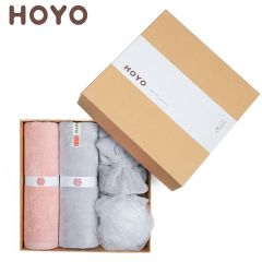 HOYO JP8055洗漱四件套粉灰系列