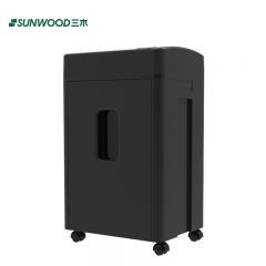 三木 MSD9323 锰钢侠系列碎纸机 20L 4级保密 安全触停 黑色