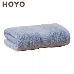 HOYO 1543新疆长绒棉毛巾纯棉柔软吸水速干臻品长绒棉精装牛皮纸单条毛巾深灰