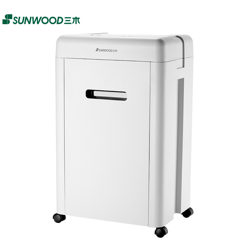 三木（SUNWOOD） 效率王系列碎纸机5级保密(单次17张 持续30分钟30L可碎纸,卡,光盘,针)PS8