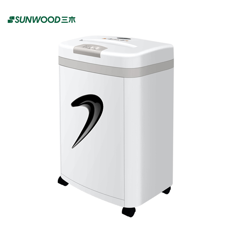 三木(SUNWOOD) 效率王系列碎纸机 5级保密(单次7张 持续10分钟 20L 可碎卡,纸,针)PS3