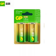 超霸（GP）大号2粒适用于燃气灶/手电筒/热水器/玩具/电动工具/医疗仪器等