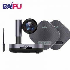 戴浦（DAIPU）  DP-MateT75 适用60-80㎡(10倍变焦USB视频会议摄像头+2.4无线会议全向麦克风一拖二级联）