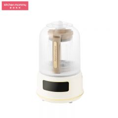 厨创妈咪（kitchen mommy） 降噪低音破壁机家用豆浆机智能加热全自动榨汁机有罩搅拌机早餐机TJ-509B