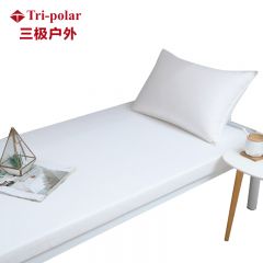 三极户外（Tri-polar） TP2847宿舍热熔棉褥子单人褥子学生床褥白色0.9*2m3斤