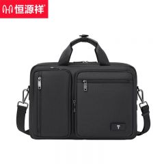 恒源祥 HYX02366海德堡商务公文包电脑包商务男包黑色42*27*15cm