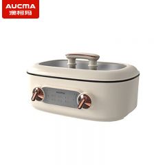 澳柯玛（AUCMA） AHG-68P7双旋钮多功能锅家用大容量电火锅电煮锅6.8升2000W