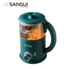 山水（SANSUI） YD703山水养生壶mini家用小型办公室全自动多功能玻璃迷你蒸煮花茶器 绿色
