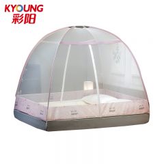 彩阳 心愿粉免安装蒙古包蚊帐-288（玻纤） 150200170