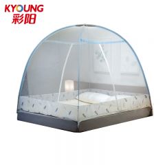 彩阳 羽毛免安装蒙古包蚊帐-288（玻纤） 150*200*170