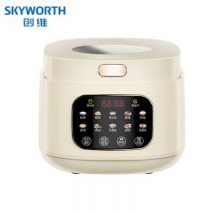 创维（SKYWORTH） F633可视电饭煲 胡椒白 3L可预约十大菜单