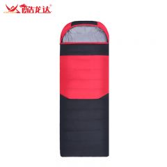 酷龙达（Coloda） CLD-SD35外露营睡袋可拼接室内午休羽绒棉睡袋 黑红色（2.65kg）