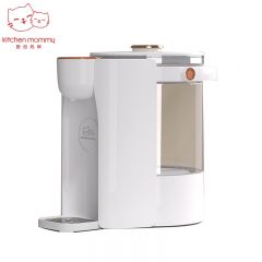 厨创妈咪（kitchen mommy） D01 白色2.5L容量电热开水瓶 秒冲 多端调温 除氯