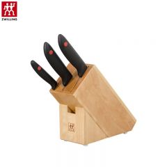 双立人（ZWILLING） 厨房刀具套装 厨具切菜刀水果刀4件套 TWIN Point插刀架四件套ZW-K14