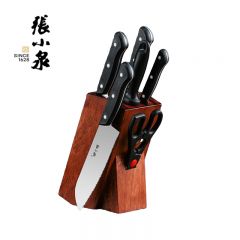 张小泉 和顺系列刀具七件套400系列不锈钢D31670100