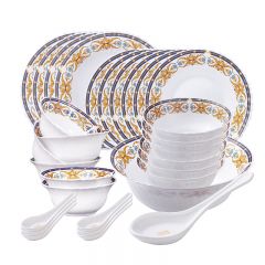 康宁（Corelle Brands） 康宁冰萃玲珑彭巴杜夫人系列餐具30件套  CB-BPBD30/KZ/LS