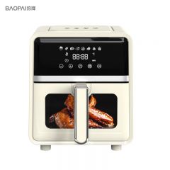 豹牌（BAOPAI） BP-AF278 空气炸锅 易清洗不粘炸篮 360度循环热风烘烤 可视空气炸锅 6L