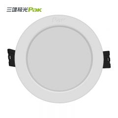 三雄极光 嵌入筒灯 φ125mm12W3000K PAK560081 嵌入式走廊过道商用金属筒灯