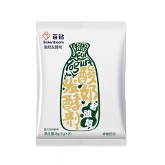 安琪 酵母酸奶发酵菌1g*8袋自制老酸奶菌粉 乳酸菌益生菌酸奶发酵剂