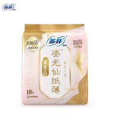 苏菲（Sofy） 裸感S日用卫生巾250mm*10片又薄又能吸