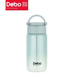 德铂（Debo） 欧曼保温杯316不锈钢迷你小型杯包包杯DEP-897 渐变绿 180ml