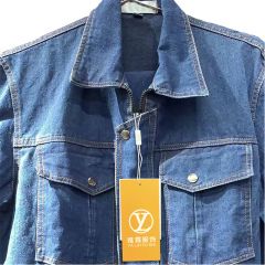 雅霖服 厚款牛仔工作服BHHS-9009 M码