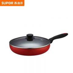 苏泊尔（SUPOR） 炫彩不粘煎锅PJ24M6 24cm口径牛排锅燃气灶明火专用炒菜锅煎蛋锅煎饼锅