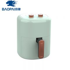 豹牌（BAOPAI） BP-AF262 3.5L容量360度循环热风烘烤顶部旋钮定时控温空气炸锅