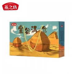 燕之坊 金谷满仓杂粮礼盒五谷杂粮礼盒 玉米渣小麦仁燕麦米高梁米糙米1.18kg 盒