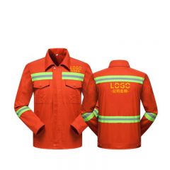 雅霖服 环卫拉链绿分体套装工作服L码