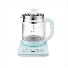 新飞（Frestec） 养生壶1.8L煮茶器茶具电茶壶煮茶壶花茶壶玻璃煎药壶中药锅药膳电热烧水壶 基础款