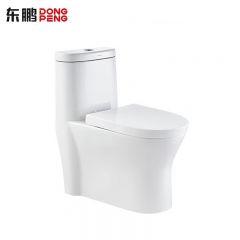 东鹏（DONGPENG） W271105TYQ 卫浴抽水马桶家用坐便器缓降易拆盖板虹吸式座便器静音节水 普通坐便器 305坑距