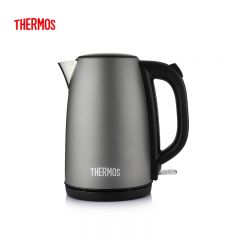 膳魔师（THERMOS） EHA-1319A电水壶烧水壶电热水壶家用宿舍电水壶双层防烫手柄不锈钢内胆便携式小型快烧开水壶防干烧