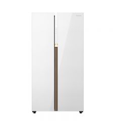 东芝（TOSHIBA） 星级料理冰箱600L大容量精控变频感温GR-RS628WE-PG1B9 玉芷白
