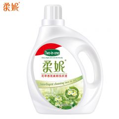 柔妮  桶装洗衣液柔顺护衣 深层洁净 花草香氛1kg