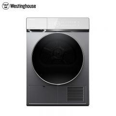 西屋（Westinghouse） 10kg双变频滚筒热泵烘干机香薰家用干衣机48度低温烘干DD电机WH100GVIW高级灰