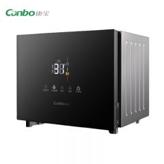 康宝（Canbo） XDZ40-M7茶杯消毒柜家用 小型台式办公室客厅高端茶杯柜 不锈钢 智能无菌储存 紫外线热风环流二星级消毒