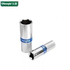 长鹿  1/2"蓝带加长六角套筒（CL201217） 17mm/只