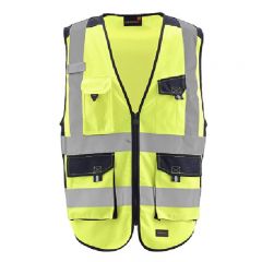 添星（cmcbright） 高警示双拼反光背心 V22001Y M