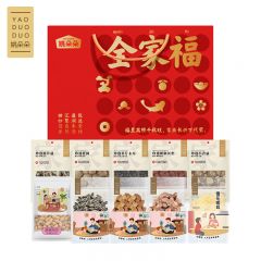 姚朵朵 YDD全家福大礼包1816g 组合干货灰枣红枣桂圆菌菇木耳银耳坚果花生香菇