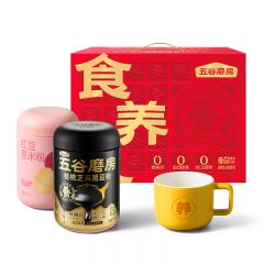 五谷磨房 黑豆红豆薏米粉 CP礼盒1092g
