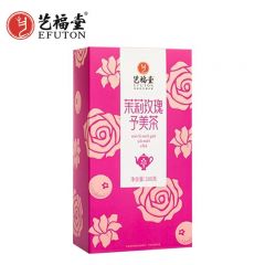 艺福堂 茉莉花茶叶花茶包山楂泡茶桂圆红枣枸杞养泡水生茶 茉莉玫瑰予美茶160g