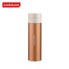 乐扣乐扣（LOCK&LOCK） LHC6523FU保温杯男女不锈钢大容量水杯高颜值茶杯车载便携金色420ml
