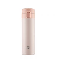 双立人（ZWILLING） 真空保温弹跳杯480ml（粉色）ZW-BP112