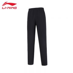 李宁（LI-NING） 舒适保暖女款卫裤AKLU982-1黑色2XL