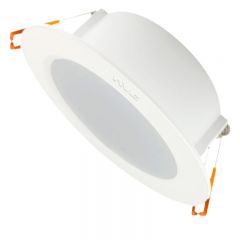 雷士（NVC） LED全塑筒灯 NLED9206 15W 4000K正白 灯体颜色半光白 1包4支